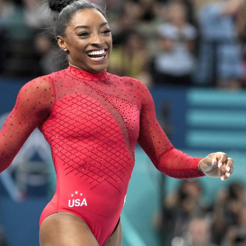 Simone Biles captures her seventh Olympic gold medal by winning women’s vault for a second time