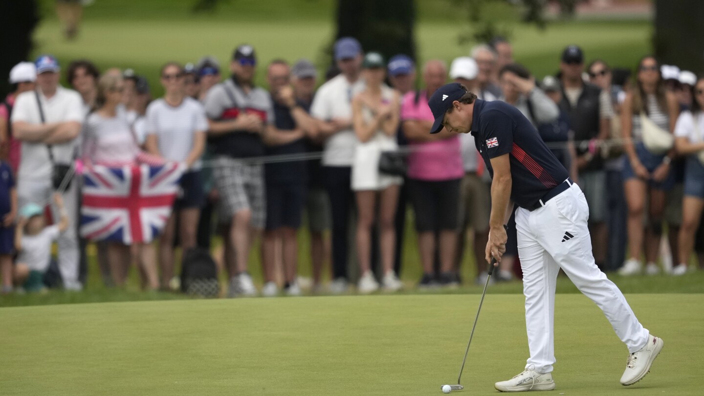 Matt Fitzpatrick withdraws with a thumb injury and an 81 at the Paris Olympics