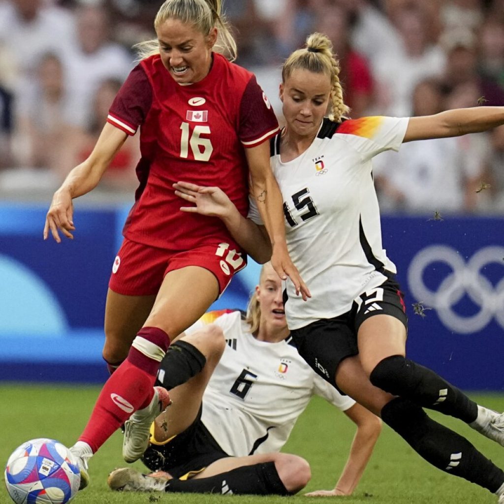 Canada vs. Germany goes to extra time in Olympic women’s soccer quarterfinals