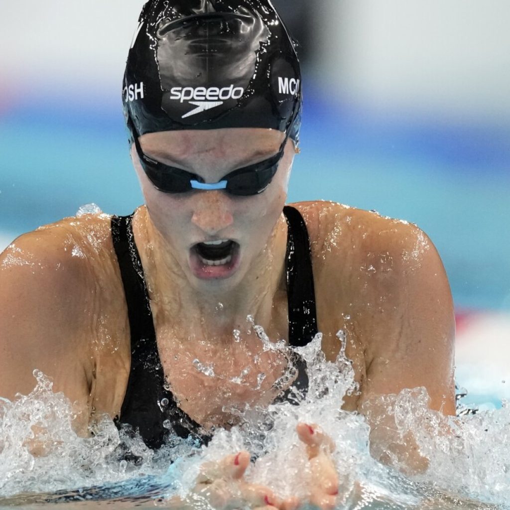 Summer McIntosh wins another swimming gold at the Paris Olympics. Katie Ledecky goes for history