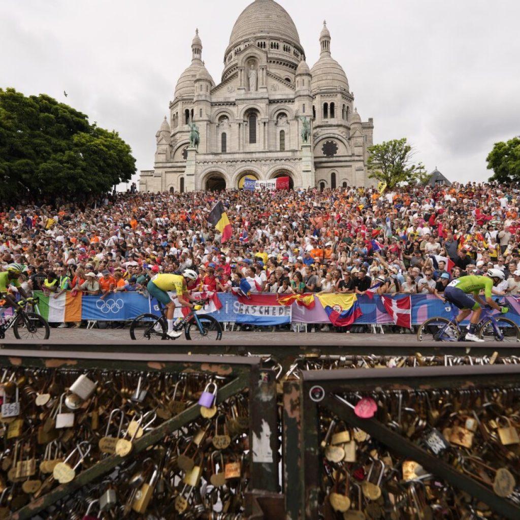 AP PHOTOS: Olympic highlights from Day 8 of the Paris Games