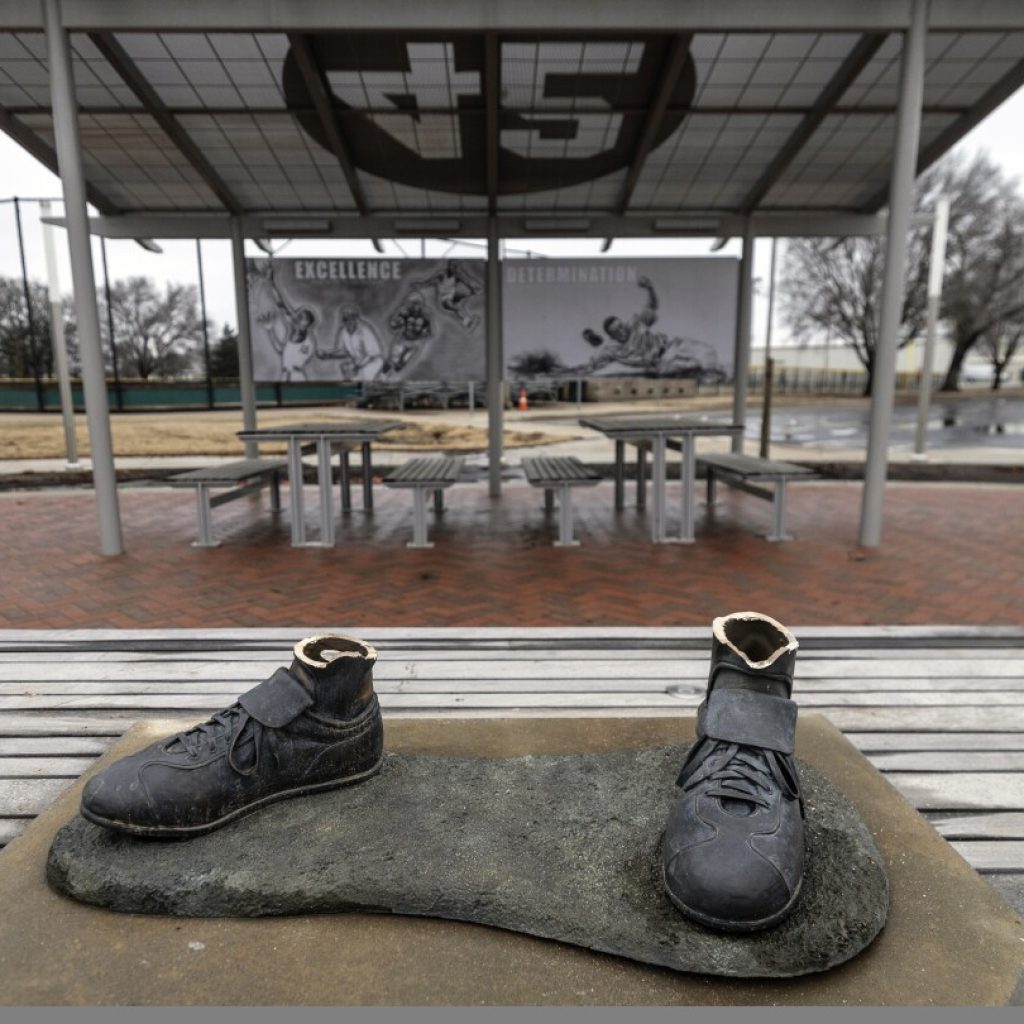 Kansas man sentenced to prison for stealing bronze Jackie Robinson statue