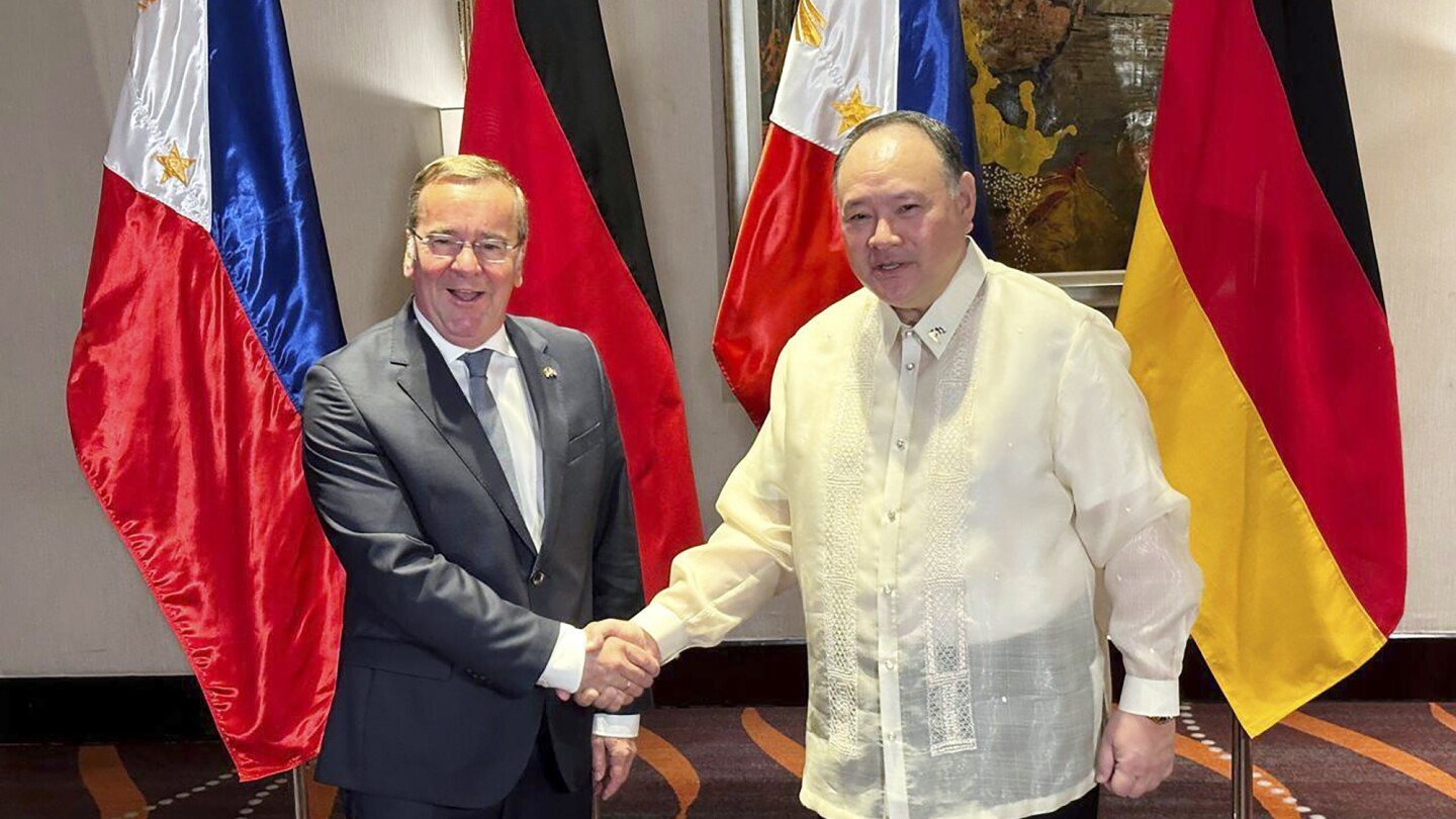 Germany and the Philippines agree to rapidly finalize a defense pact to address security threats