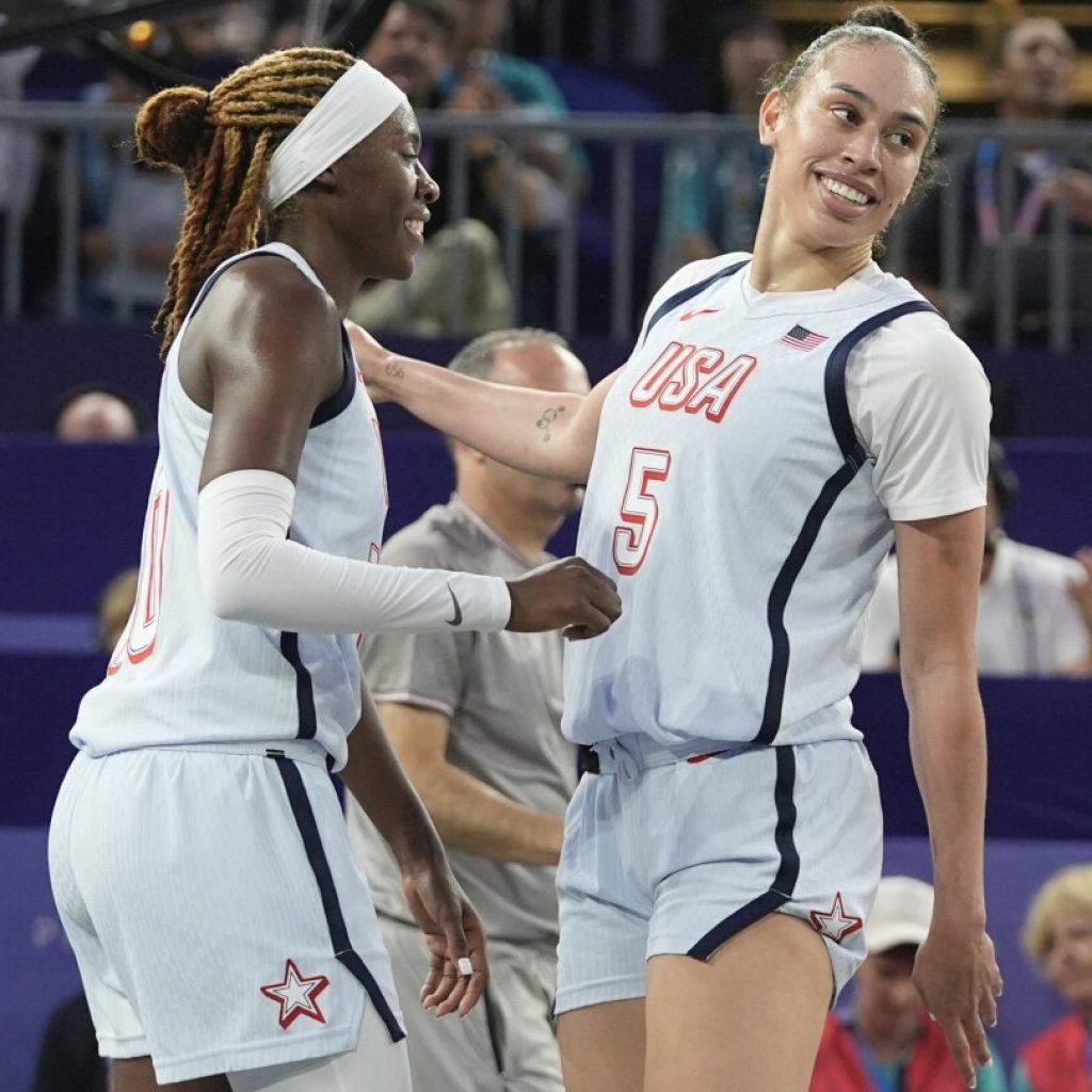 U.S. women’s 3×3 team wins 5 straight to shake off awful start and reach semifinals at Paris Games