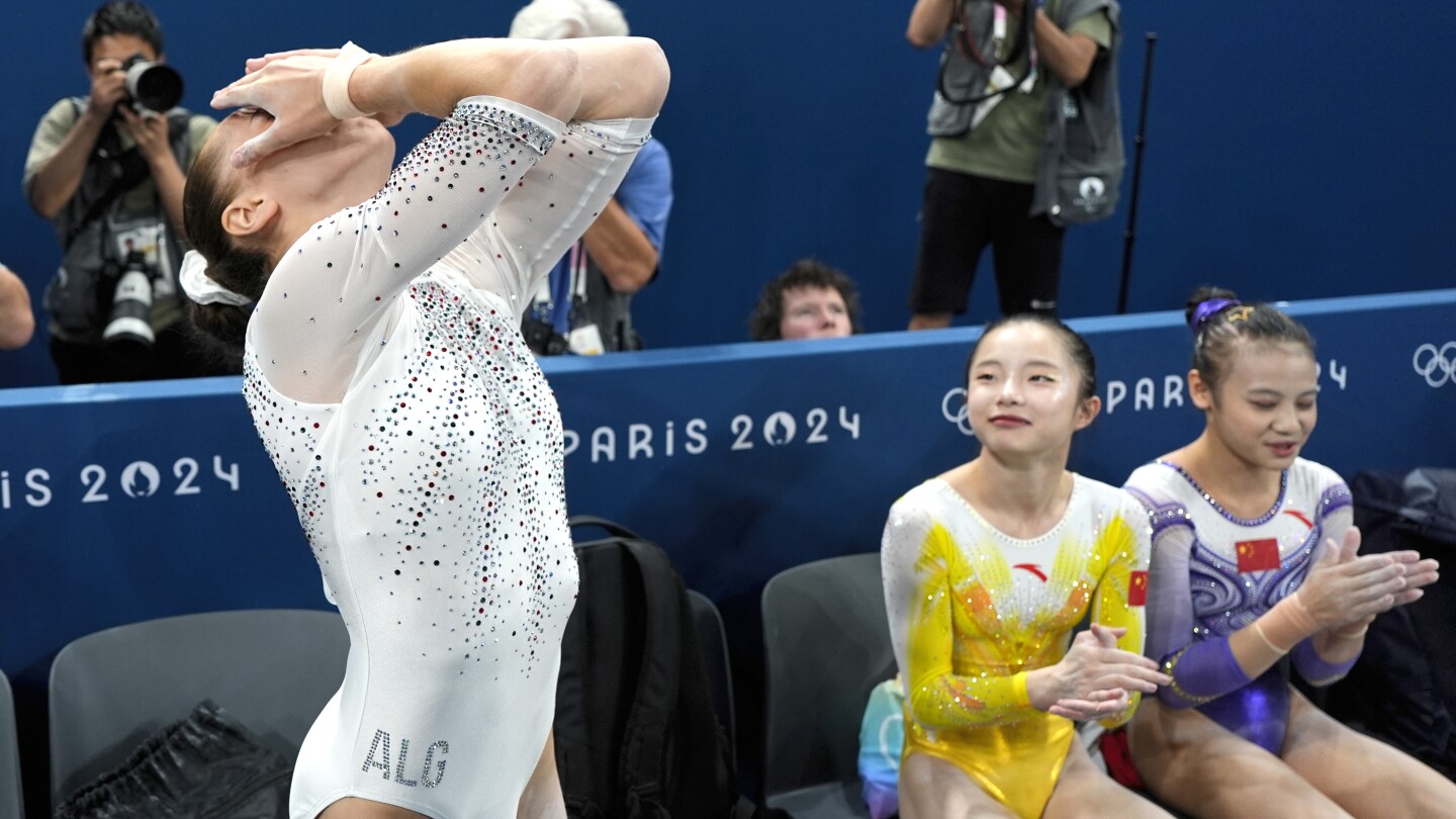 Kaylia Nemour of Algeria by way of France soars to gold in thrilling uneven bars final