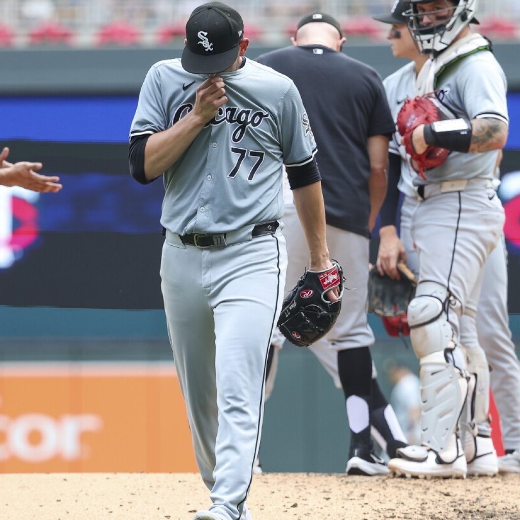 White Sox beaten 13-7 by Twins for 20th straight loss, longest MLB skid in 36 years