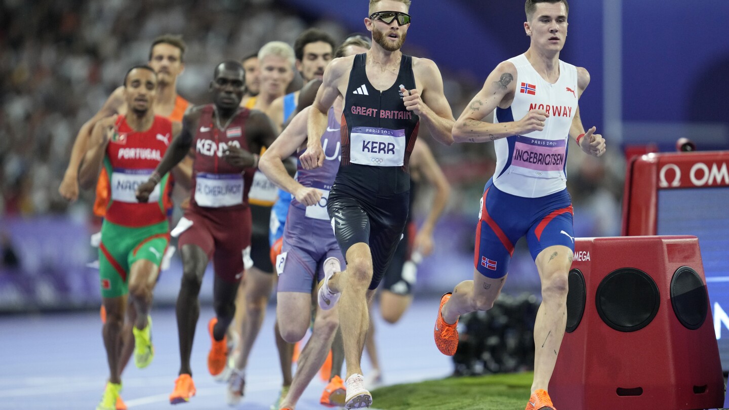 Olympic track’s best rivalry: 1,500-meter runners Kerr, Ingebrigtsen really do not like each other