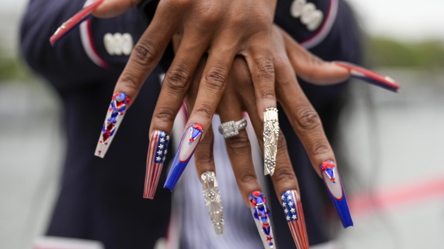 PHOTO COLLECTION: Paris Olympics Nail Art