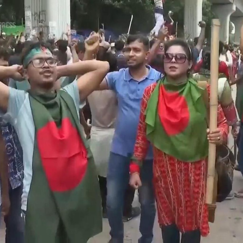 Celebrations after Bangladesh prime minister resigns | AP News