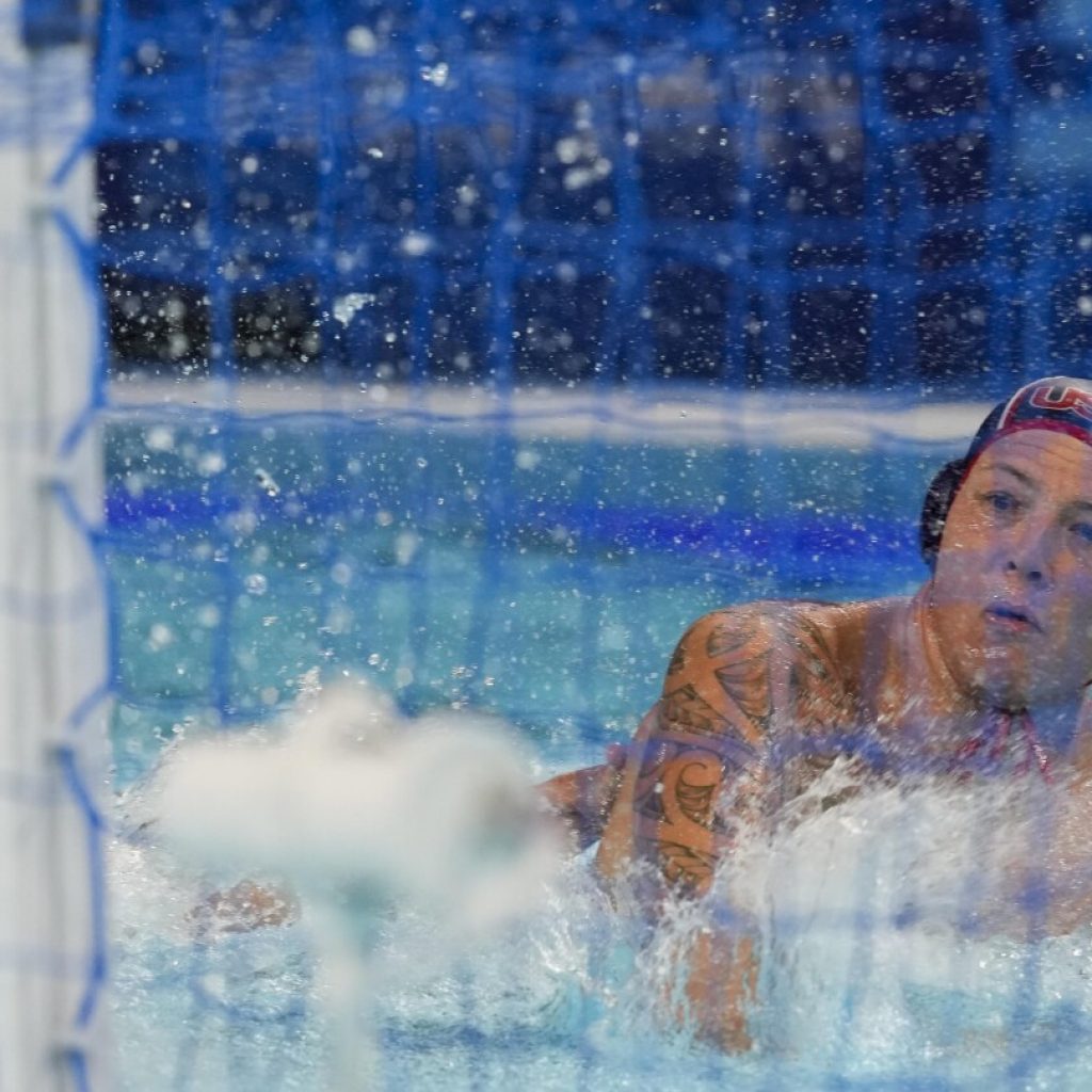 Hannes Daube stars as the US men beat Croatia 14-11 in water polo at the Paris Olympics