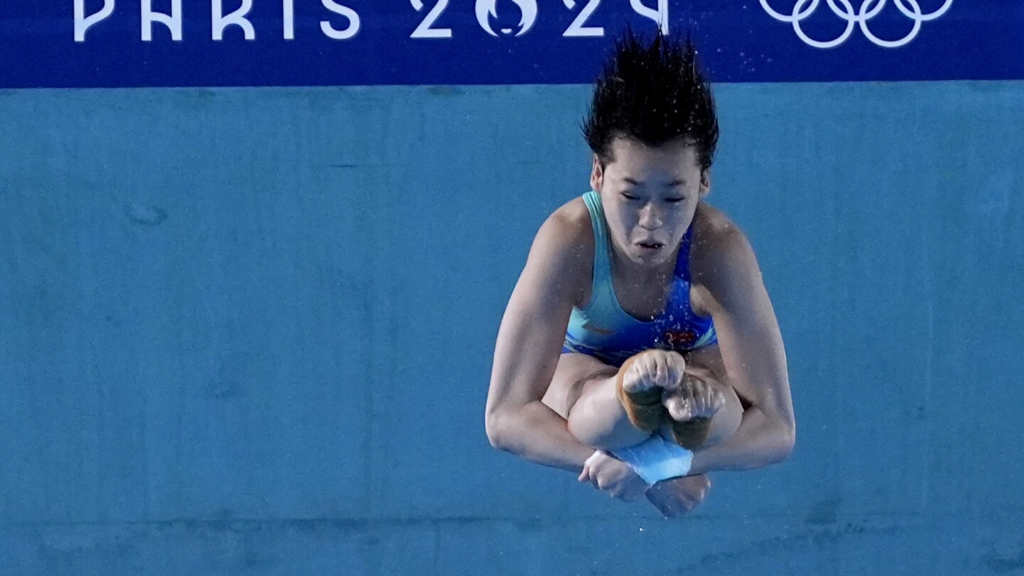 China’s Quan Hongchan, Chen Yuxi lead the way in Olympic 10-meter diving