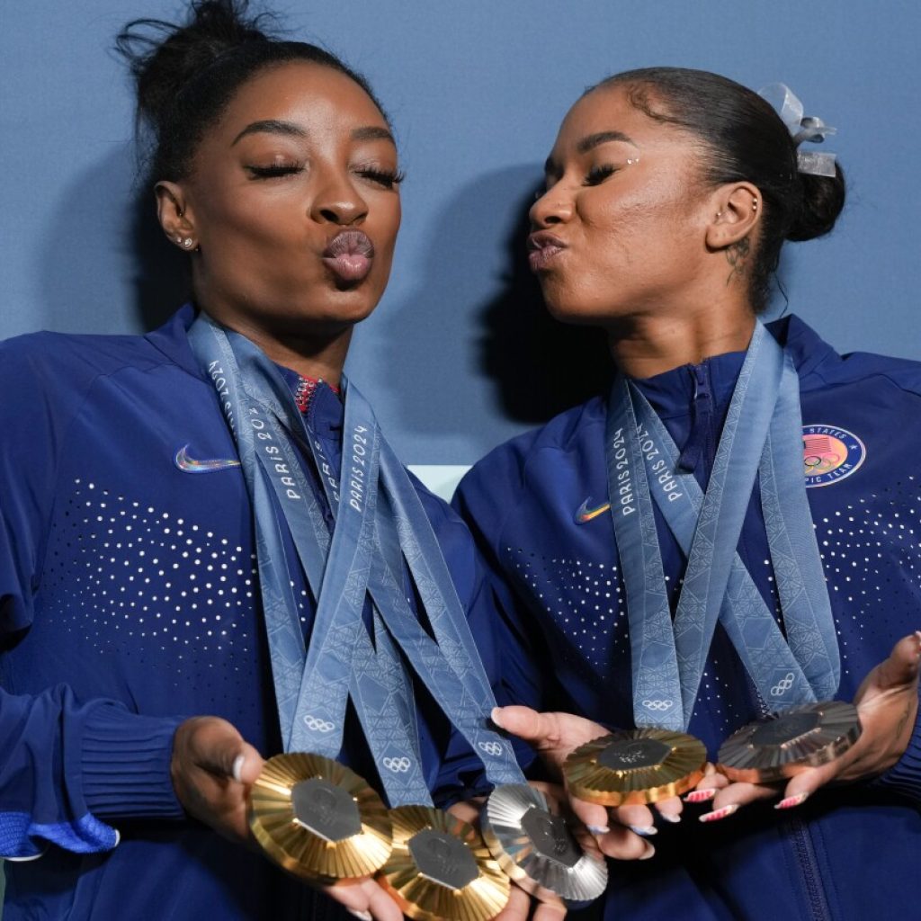 Paris Olympics Day 10: Biles closes out with her 11th career medal — a silver in floor exercise