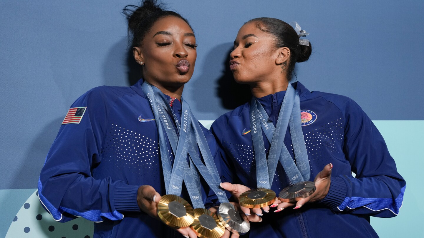 Paris Olympics Day 10: Biles closes out with her 11th career medal — a silver in floor exercise