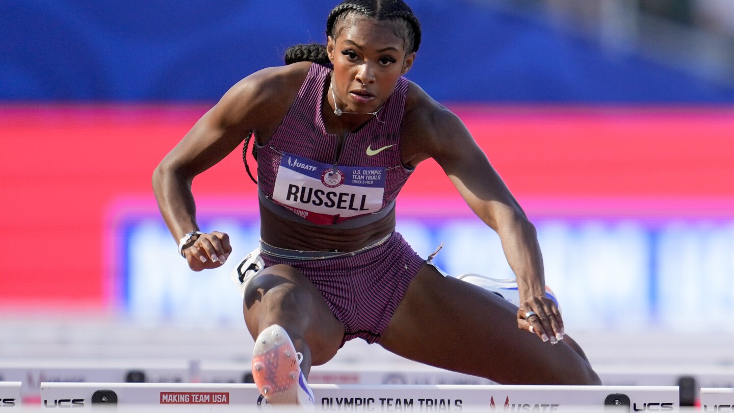 American Masai Russell leads stacked field of hurdlers chasing Camacho-Quinn’s Olympic title