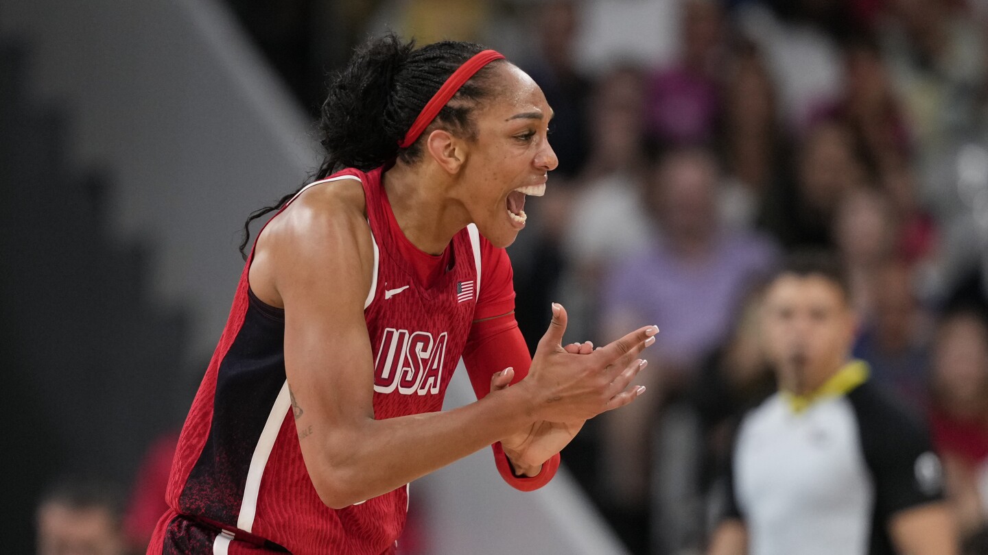 2024 Olympics schedule Aug. 7: A’ja Wilson and US women, Lin Yu-ting in action