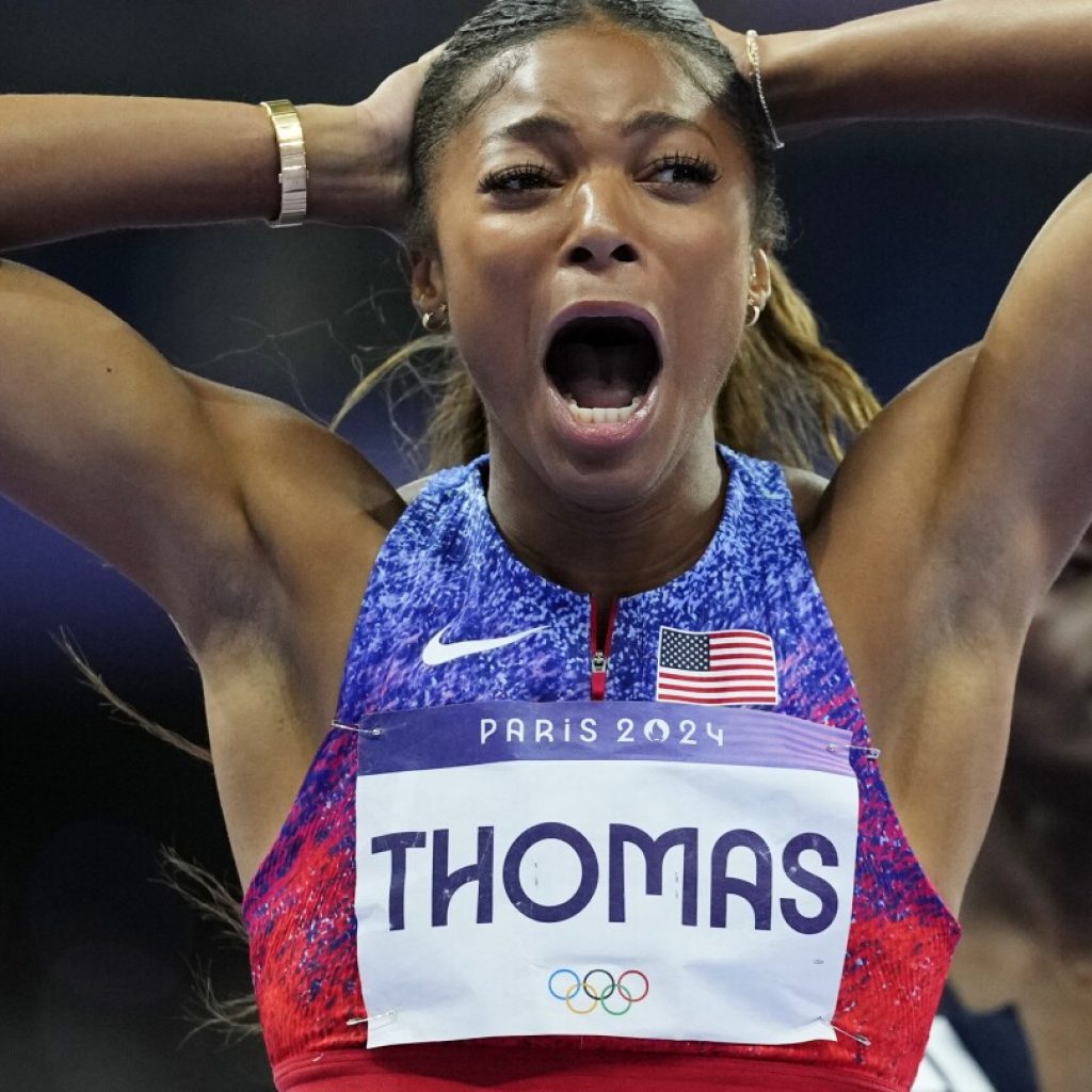 Paris Olympics Day 11: Gabby Thomas leads Americans to 2 golds — 5 overall — at track and field