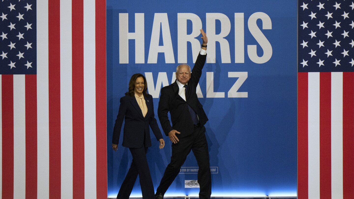 PHOTO COLLECTION: Harris and Walz first rally in Philadelphia