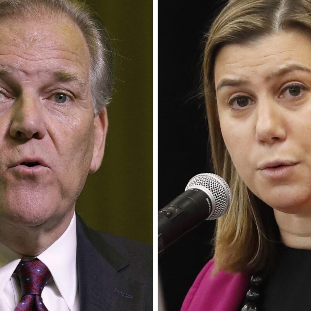 Michigan will choose between Democrat Elissa Slotkin and Republican Mike Rogers for US Senate