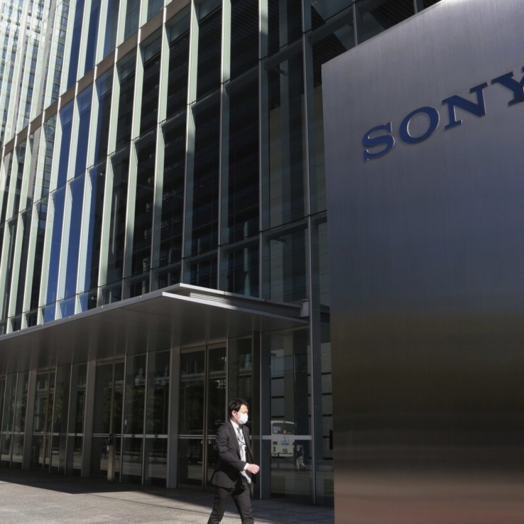 Sony reports higher profits on healthy demand for its video games, movies and music