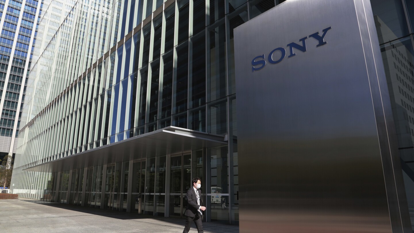 Sony reports higher profits on healthy demand for its video games, movies and music