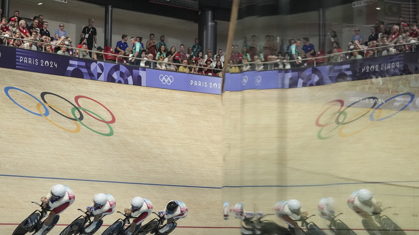 World records are getting shattered in cycling at the Olympic velodrome. There are a few reasons why