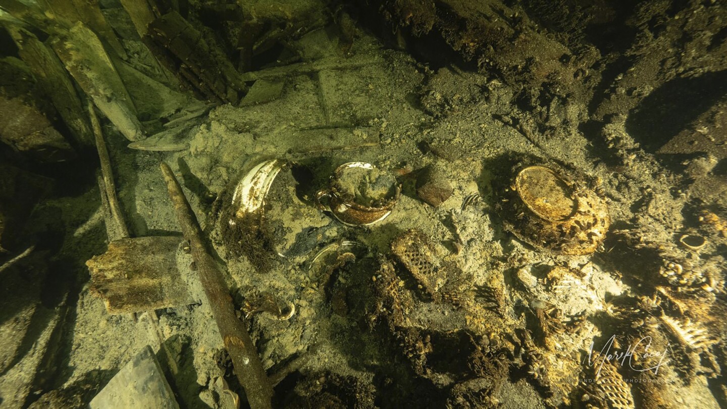 A 19th-century shipwreck is filled with Champagne bottles and Sweden won’t allow anyone a sip