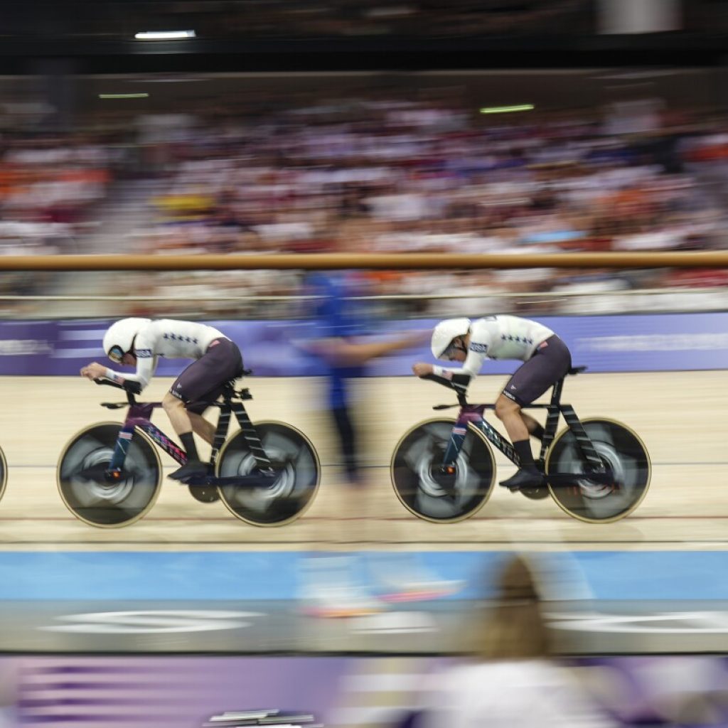 US will face New Zealand for the gold medal in the women’s team pursuit at the Olympic velodrome