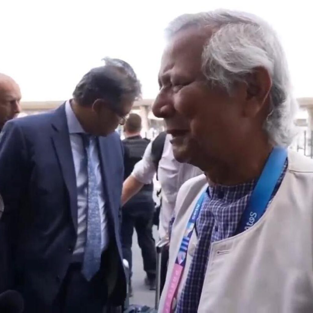 Muhammad Yunus leaves Paris for Bangladesh, expected to lead interim govt | AP News