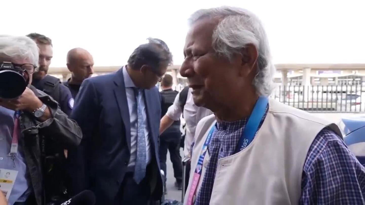 Muhammad Yunus leaves Paris for Bangladesh, expected to lead interim govt | AP News