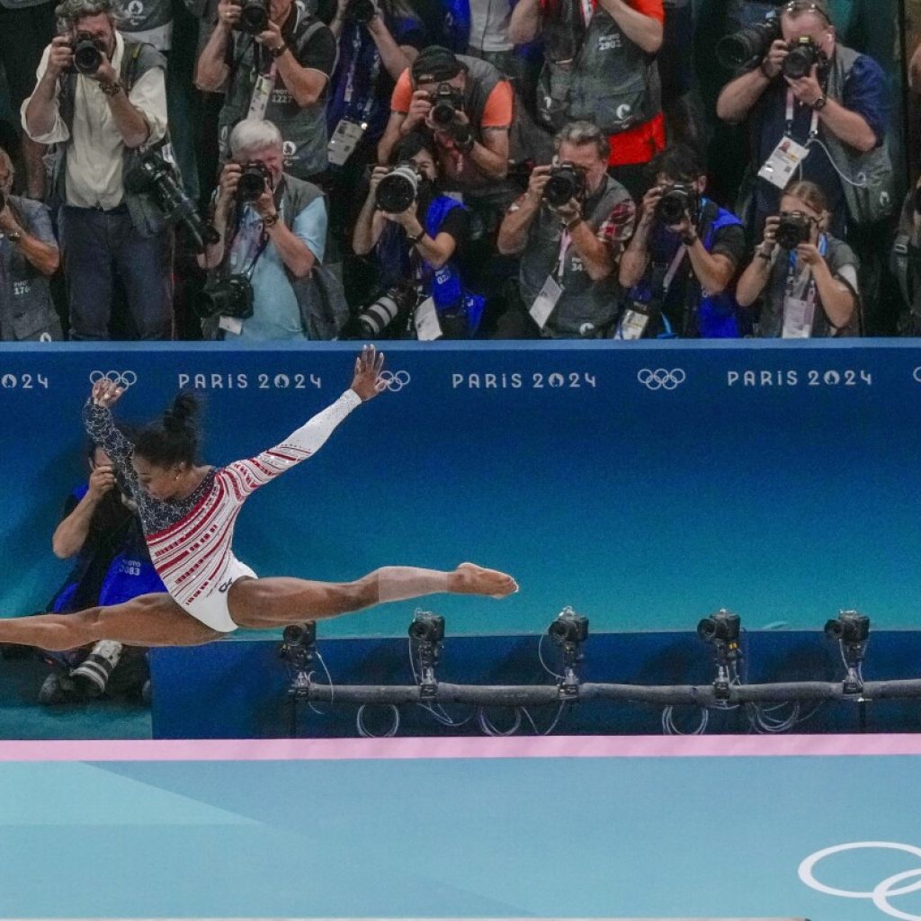 Everything Simone Biles did at the Paris Olympics was amplified. She thrived in the spotlight