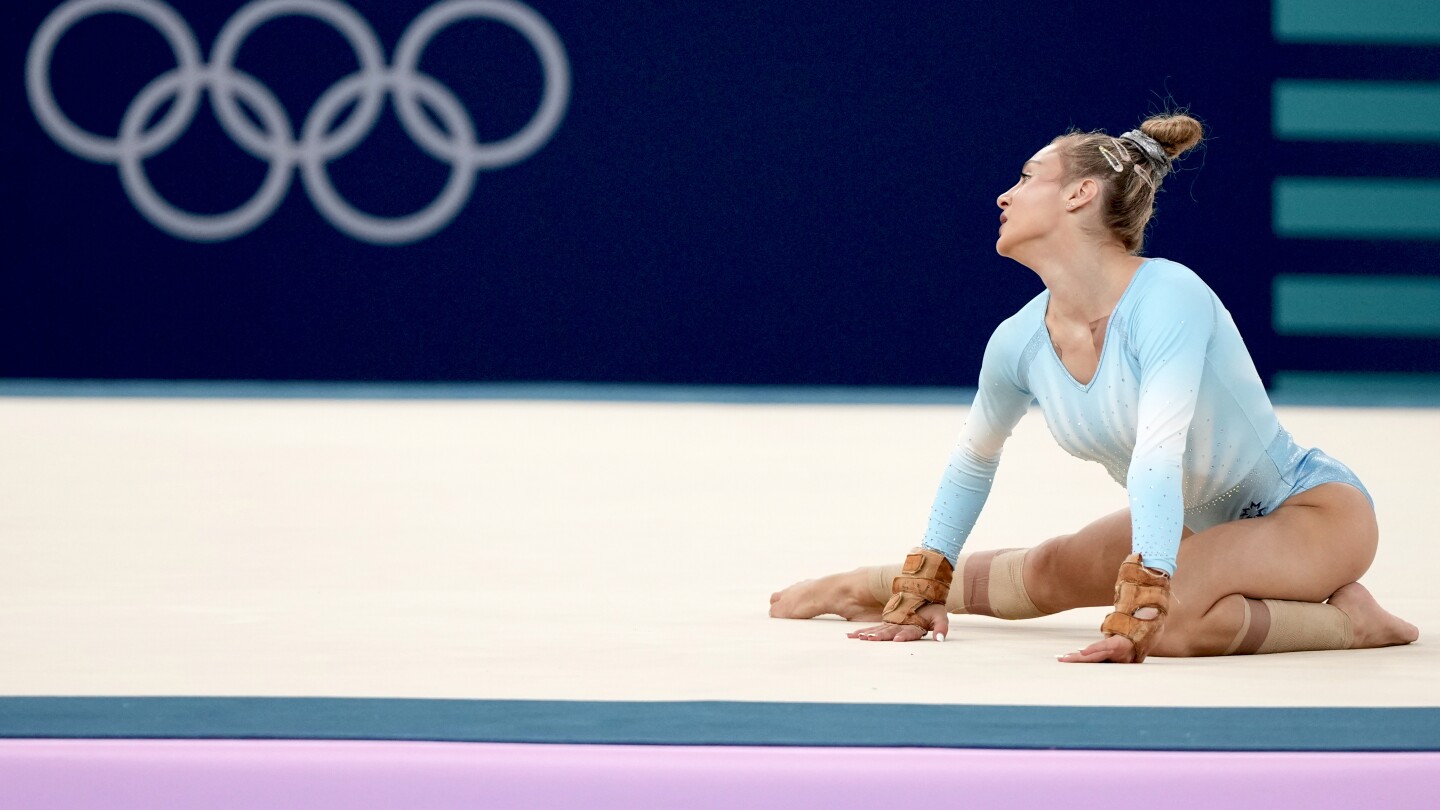 Romanians appeal gymnast’s score after inquiry drama in floor exercise final at Olympics