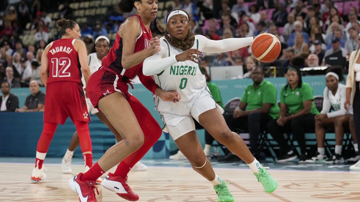 A’ja Wilson and Jackie Young help US rout Nigeria 88-74 to reach Olympic women’s hoops semifinals