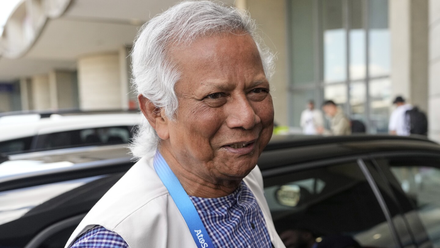 Muhammad Yunus is heading to Bangladesh to take office as its interim leader Thursday