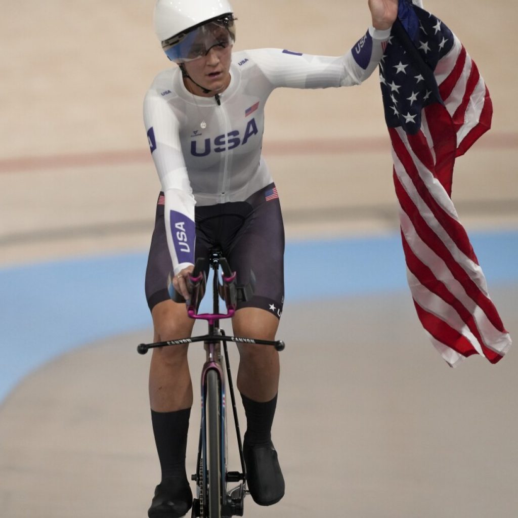 American cyclist Chloe Dygert is finally an Olympic champion after a career-threatening injury