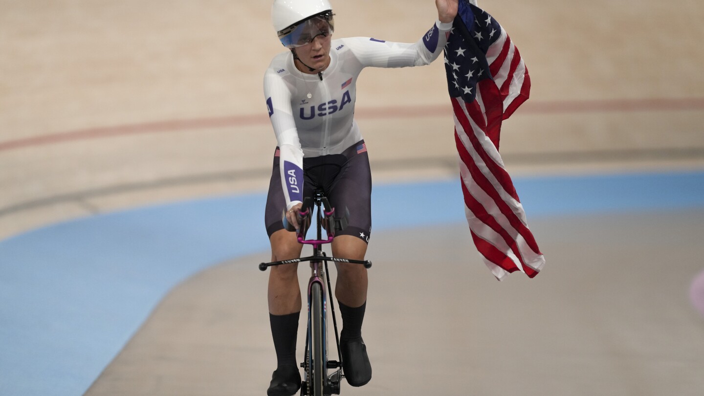 American cyclist Chloe Dygert is finally an Olympic champion after a career-threatening injury