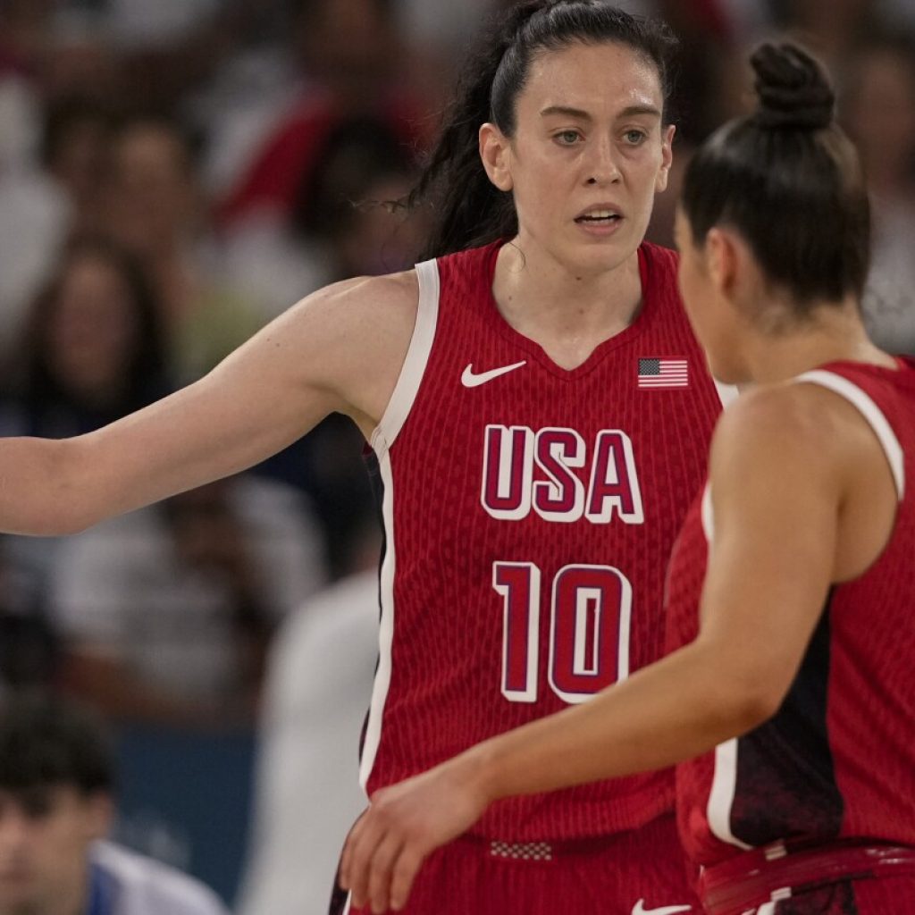 Breanna Stewart, other moms on US women’s basketball team enjoy rare moments chasing Olympic history