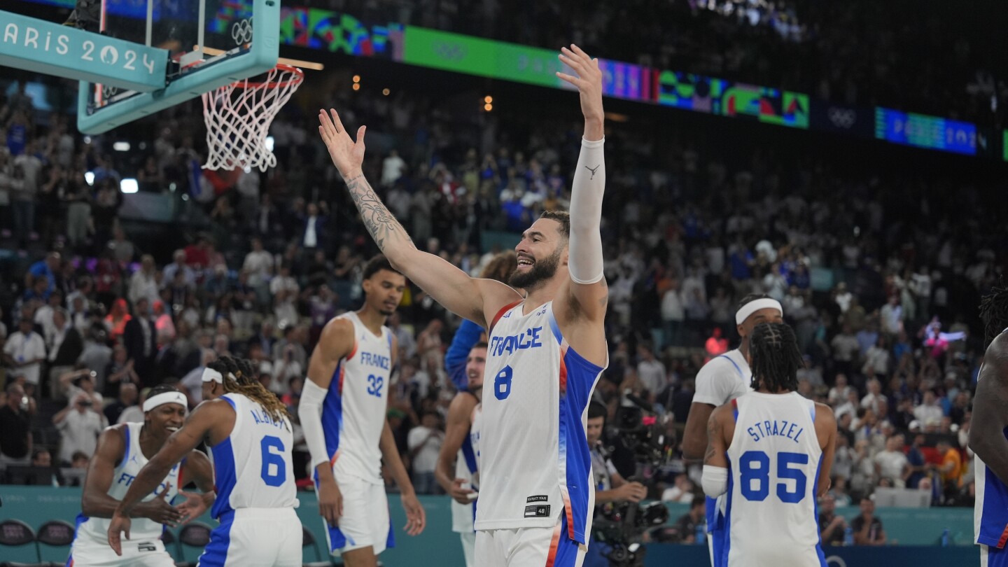 France beats Germany 73-69 to advance to Olympic men’s basketball gold medal game