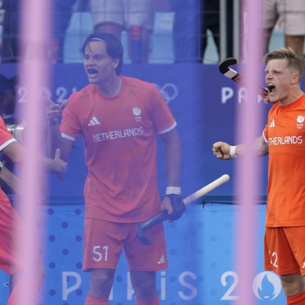 Netherlands beats Germany for men’s field hockey gold at the Paris Olympics