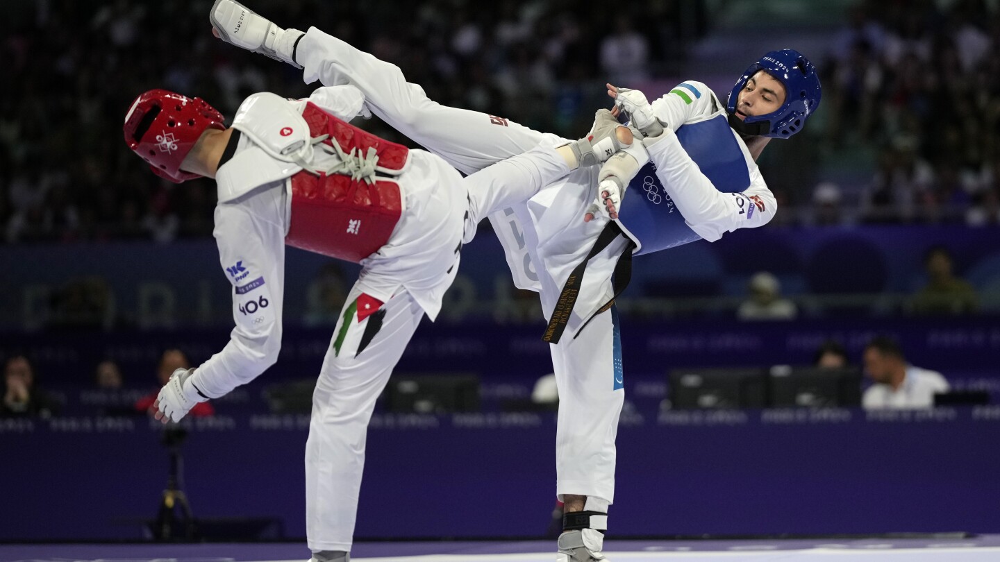 Ulugbek Rashitov secures back-to-back Olympic gold medals in taekwondo