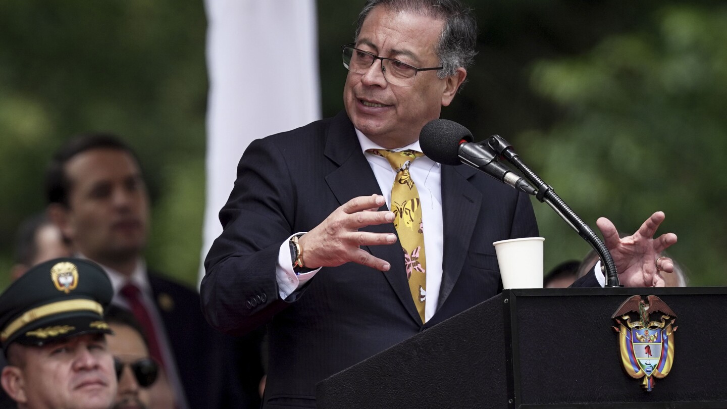 Colombia’s President Petro was the target of a possible attack in July, says defense minister