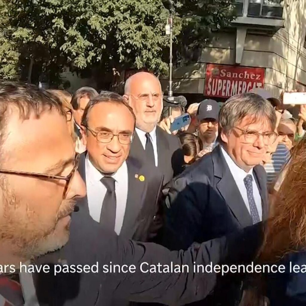 AP photographer on how ex-Catalan leader returned to Spain, and then fled again after 7 years abroad | AP News