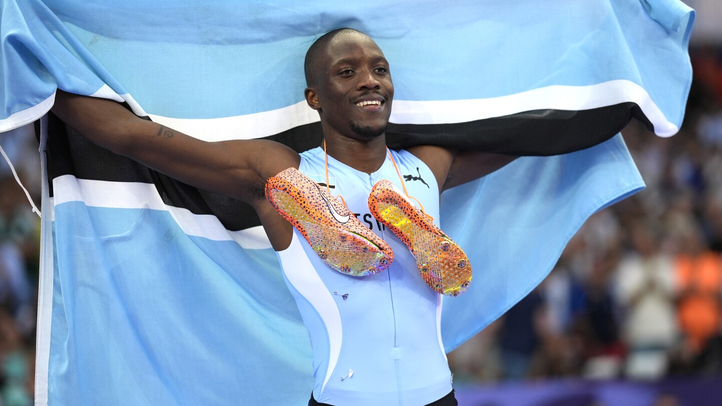 Botswana’s people get the afternoon off work to celebrate a first gold at the Olympics