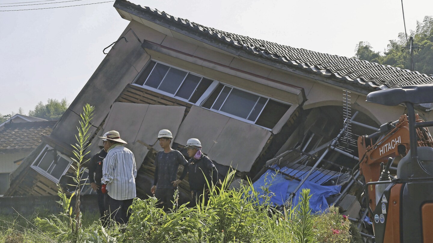 Japan’s Kishida cancels Asia trip after scientists urge preparations for a possible ‘megaquake’