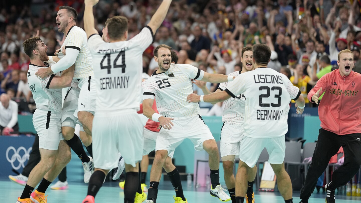 Germany edges Spain to reach the men’s handball final at Paris Olympics