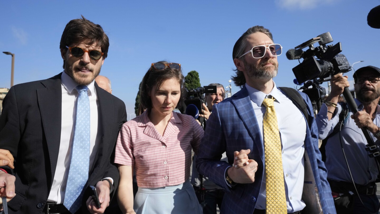 Amanda Knox wasn’t coerced but ‘freely’ accused a bar owner in roommate’s murder, Italian court says