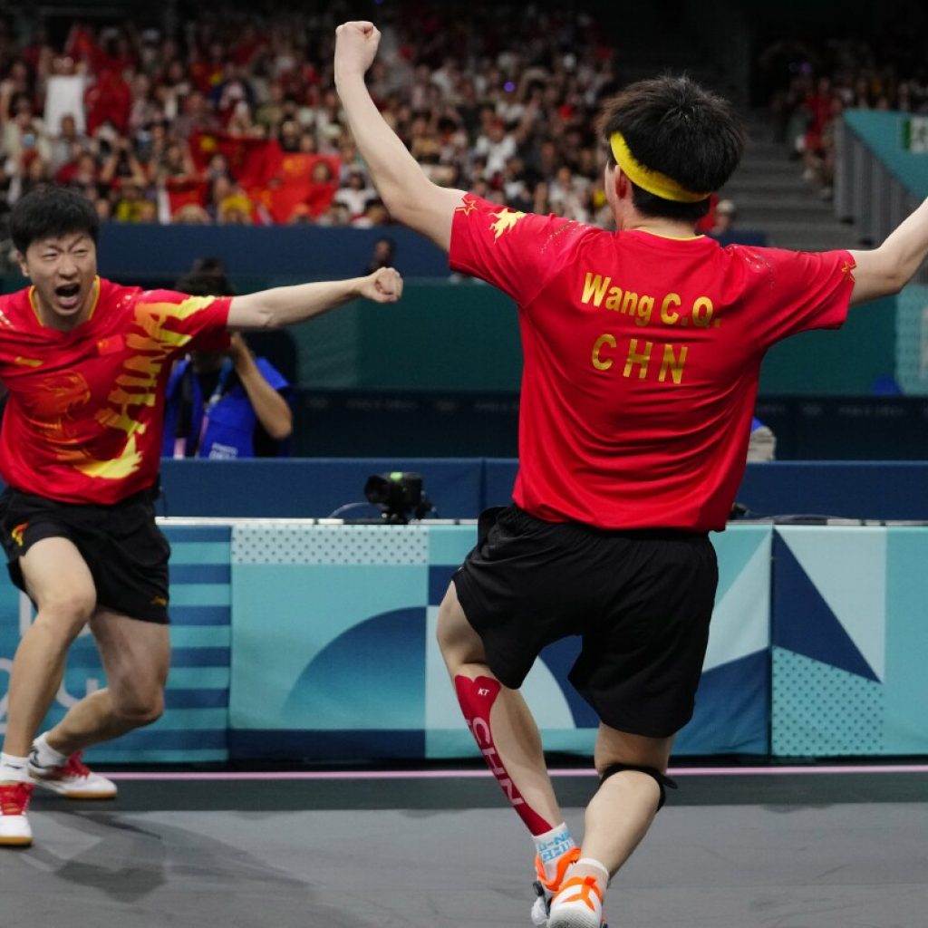 Table tennis player Ma Long makes history for China at Paris Games with his sixth Olympic gold medal