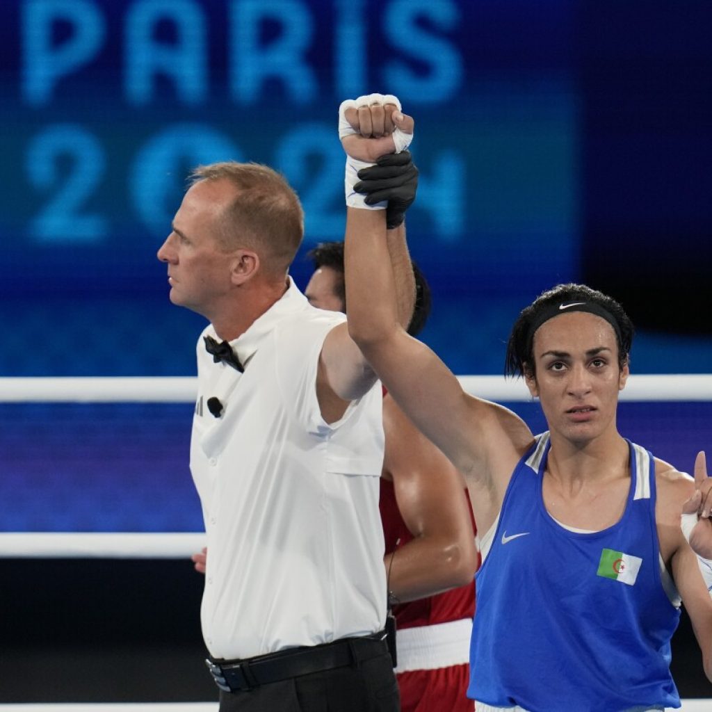 Women rally around Algerian boxer Imane Khelif at Paris Olympics as she has faced backlash