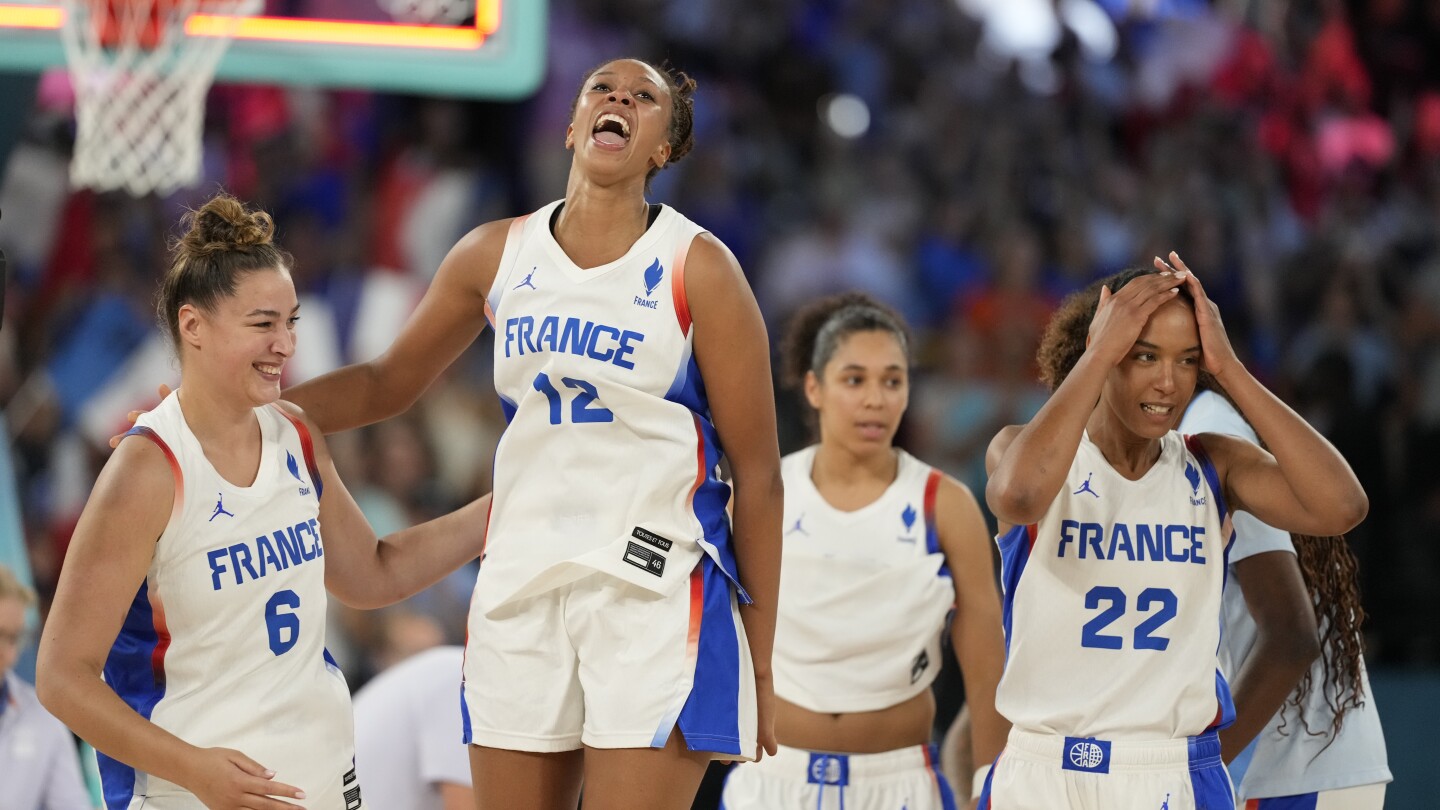 Big basketball weekend for France at Paris Olympics as the men’s and women’s teams play for gold