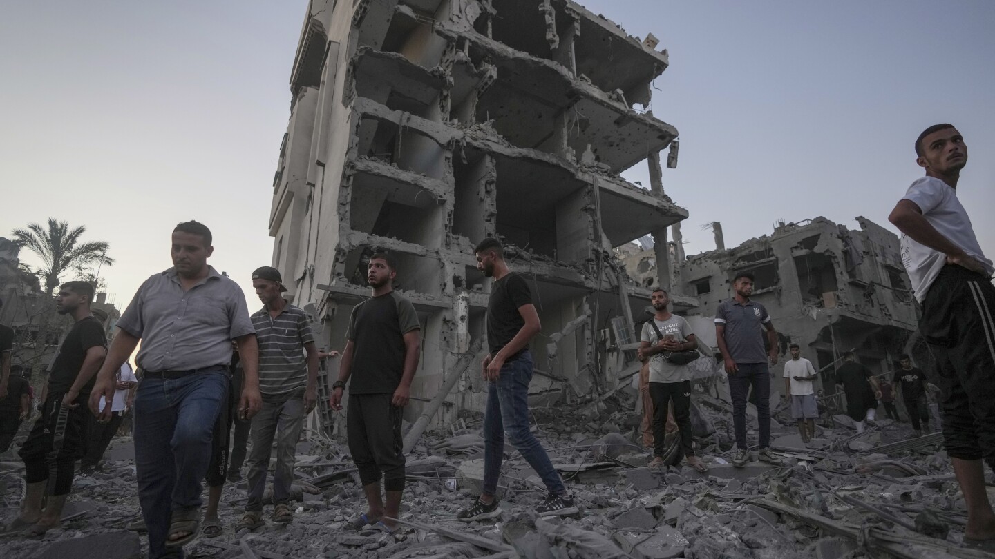 An Israeli airstrike on a school in Gaza City kills over 60 people, Palestinian health officials say