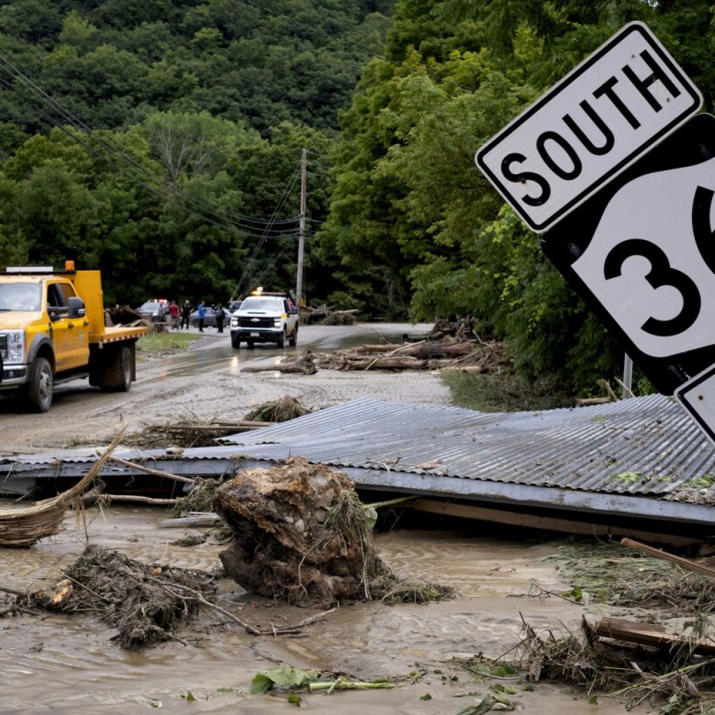 Debby finally moves out of the US, though risk from flooded rivers remains